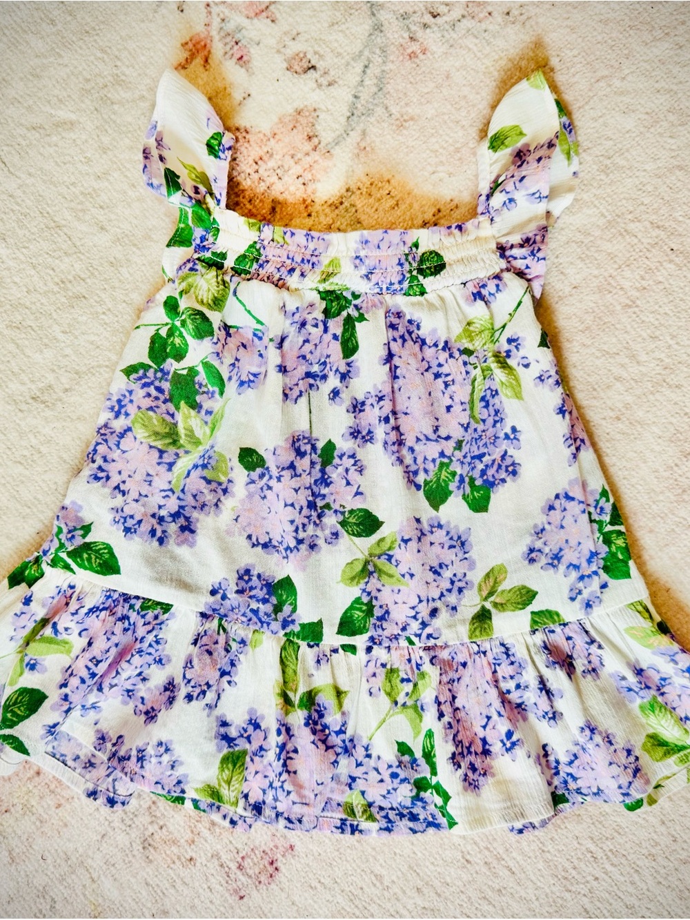 Gymboree Girls Floral Ruffle Cover-Up - Splish-
Splash